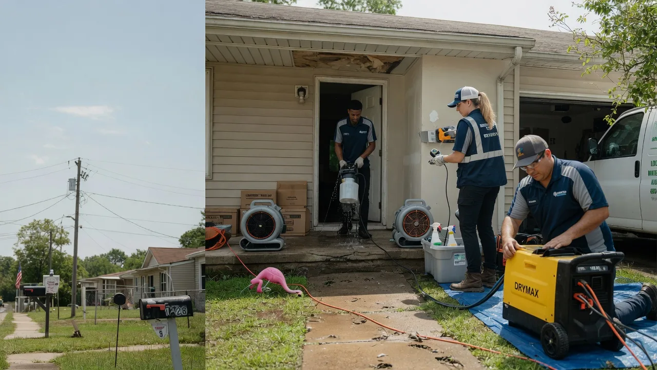 Storm Damage Water Removal in Cumberland Furnace, TN near me